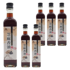鑫隆 純正芝麻香油, 500ml, 6瓶
