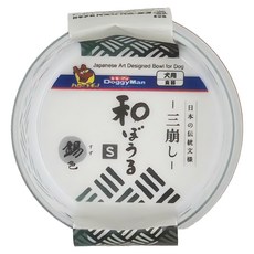 DoggyMan 多格漫 日式禪風碗 S 12 x 5cm 犬用, 銀錫白, 1個