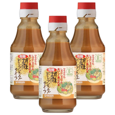 HIKARI FOODS 光食品 有機和風胡麻醬 有機成分高達99% 日本產, 225g, 3瓶