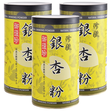 御復珍 珍榖銀杏粉, 20種珍貴穀物, 無添加任何添加物, 冷熱皆可, 450g, 3罐