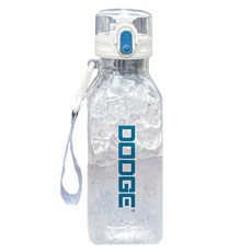 DODGE 道奇 方尊彈蓋水壺, 白色, 1L, 1個