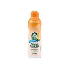 TROPICLEAN 巧倍麗 蚤蜱逃 驅蚤洗毛精 舒緩型 20oz, 592ml, 1瓶