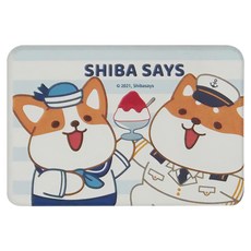 收納王妃 柴語錄海軍珪藻土皂墊 橫, 藍條紋