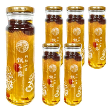 創鑫生機 生機銀耳露 枸杞紅棗, 採用阿里山白木耳精心熬煮 含60%高量多醣體, 250g, 6瓶