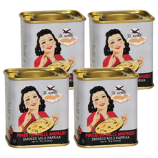 EL AVION 香料航家 天然煙燻紅椒粉 復刻限量版, 西班牙進口 75g, 4罐