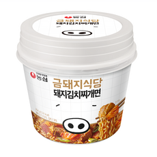 NONGSHIM 農心 泡菜豬肉鍋拉麵 金豬食堂聯名款 254g, 1入