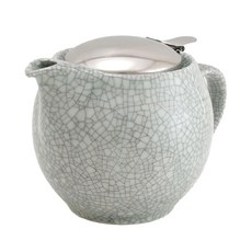 ZERO JAPAN 典藏陶瓷不鏽鋼蓋壺 450ml 日本製造, 青瓷, 1個