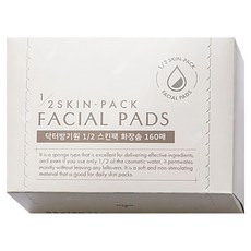 DR BANGGIWON 1/2 SKIN-PACK 面部墊, 160片, 1盒