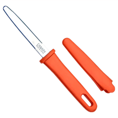 CANARY 長谷川刃物 紙箱小子切刀 附蓋 日本製造 不鏽鋼刀刃 ABS樹脂, 1支