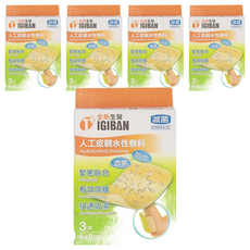 全新生醫 IGIBAN 全新一級絆 人工皮親水敷料 3片, 5盒