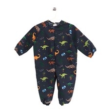 BANY KIDS 兒童全身美術圍兜 恐龍 M