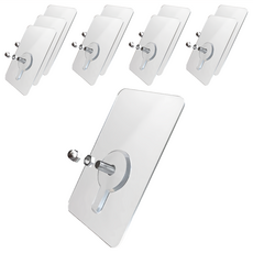 小麥購物 強力免釘螺絲貼 Y458 5g, 10個