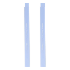 sun-star 大小角度方形長條橡皮擦, 適用於大面積和小細節, 紫羅蘭, 2個