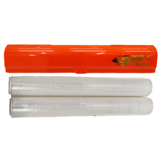 豪割達人 新錸家居 經典款磁吸保鮮膜切割盒3件組 + 保鮮膜 2捲, 60m, 1組