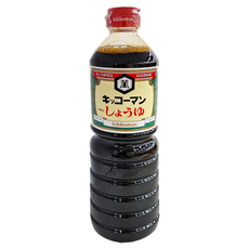 KIKKOMAN 龜甲萬 醬油 濃口, 1L, 1瓶