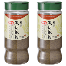 真好家 精純黑胡椒粉 210g, 2瓶