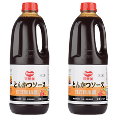 KAGOME 可果美 日式豬排香醋 中濃, 1.67L, 2瓶
