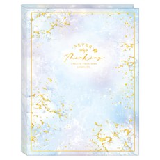 SEASON Paper&Gift 四季紙品禮品 A4精裝資料簿 30入-藍紋, 1本