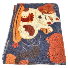 好物良品 快樂系列 加大超長可剪裁玄關大門絲圈刮泥墊 120 x 60cm, 富貴招財屋, 1個