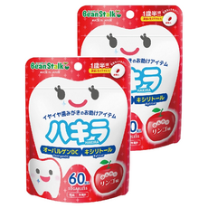 Bean Stalk 清涼糖錠 蘋果味, 60顆, 45g, 2包