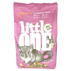 Little one 龍貓飼料 2.3kg, 完整配方，含天然纖維、維生素、礦物質，促進消化，減少異味, 1袋