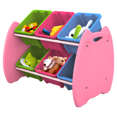 SHUTER 樹德 喵頭鷹玩具整理組, 可堆疊收納, EN-HA06, 1組