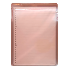 KING JIM Loose leaf IN 活頁紙收納袋 433T-PK 204 x 278 x 8mm 20張, 1包