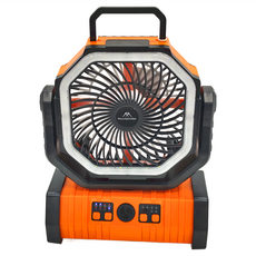 MOUNTAINHIKER 山之客 賽博坦風扇, 20000mAh電池容量, 無線遙控, 1號橙色, 1台