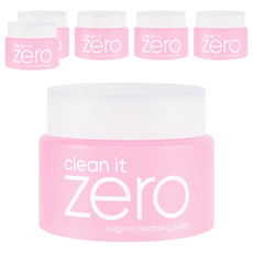 BANILA CO 芭妮蘭 台灣公司貨 ZERO 零感肌瞬淨卸妝霜 經典潤澤, 7ml, 6件