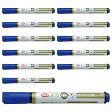 LIBERTY 利百代 環保嘜克筆 No. 910F (中圓尖), 藍色, 12支