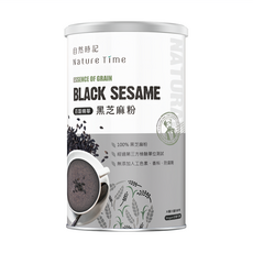 Nature Time 自然時記 百榖精華之100%黑芝麻粉, 450g, 1罐