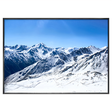 大雪山掛畫, 黑色