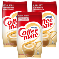 NESCAFE 雀巢咖啡 原三花咖啡伴侶 新包裝 新配方, 453.7g, 1入, 3包