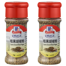 McCormick 味好美 粗粒黑胡椒粉 調味料, 32g, 2瓶
