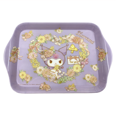 Skater 美耐皿托盤, 庫洛米 紫色, 1個