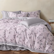 60支100%天絲 特大床包兩用被4件組