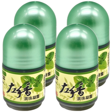 鑫豐祿 左手香滾珠凝露, 抗炎消腫 舒緩腫脹, 4罐, 1入