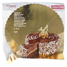 Tescoma 蛋糕底盤Set 金色, 30 x 0.3cm, 2個