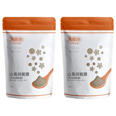 頂膳珍 山葵芥末胡椒鹽 100g/包, 中西式複合香料, 2包