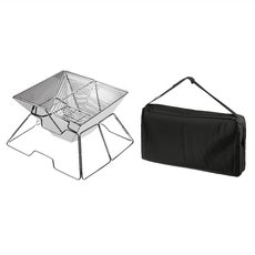 comet 簡易可摺疊戶外烤爐 附收納袋, 1個