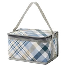 BLACK HAMMER 保溫保冰掀蓋式野餐袋, 經典斜紋 BH-PS04, 1個, 36x19.5x20.5cm