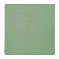 SLOW LIFE 方形超慢跑墊 極厚款 P24716, 60 x 60 x 3.8cm 綠色, 1片