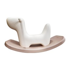 iFam 快樂搖搖狗 奶茶色 兒童搖搖馬 3-8歲 50kg 兒童騎乘玩具, 1個