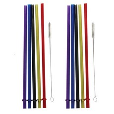 Royal Boden 壓克力彩色吸管 23公分, 5入, 2組