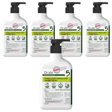 Dr.Ato 雙倍亞麻油酸舒緩保濕乳, 267ml, 敏感肌膚適用, 5瓶