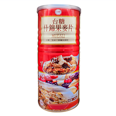 台糖 什錦果麥片 可素食, 400g, 1罐