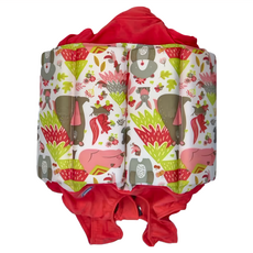 Splash About FloatSuit 兒童浮力泳衣 16個可裝卸泡棉圓角浮塊, Red, 1件