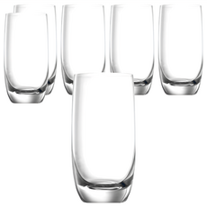 LUCARIS 上海系列 無鉛水晶飲料杯 415ml, 6個, 透明