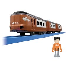 TAKARA TOMY PLARAIL 鐵道王國 S-08 273系特急八雲號列車 918950, 棕色, 1盒
