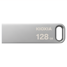 KIOXIA 鎧俠 U366 128GB USB3.2 Gen1 金屬隨身碟，高速傳輸，輕巧便攜，大容量儲存, 1個